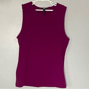 Express Fuchsia Sleeveless Tank Top